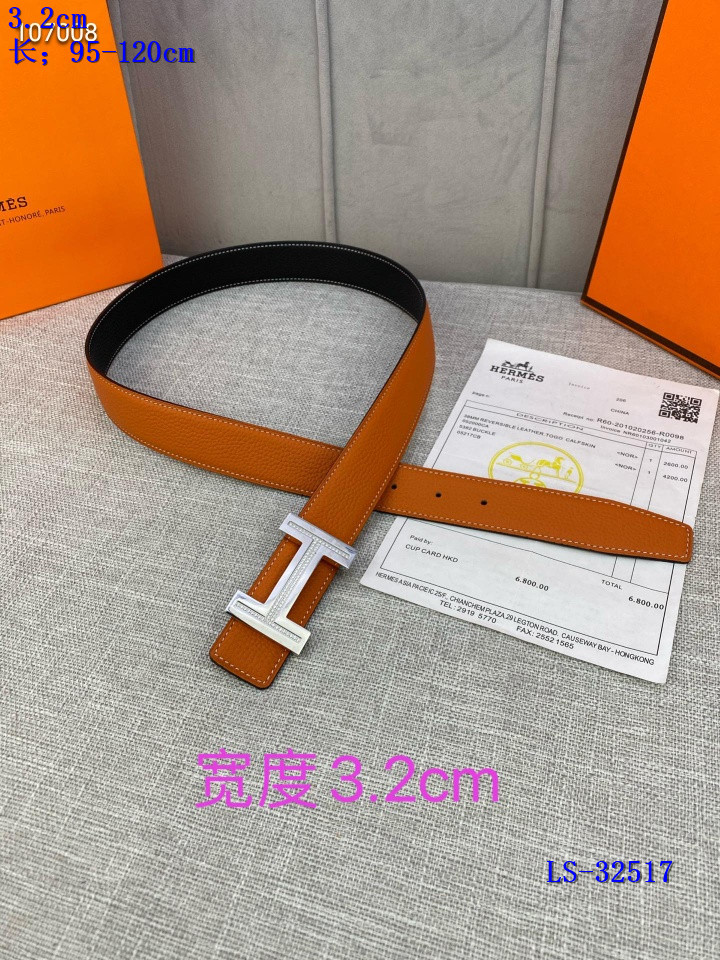 Hermes Belts 3.2 cm Width 064